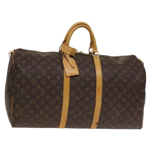 LOUIS VUITTON Monogram Keepall 55 Boston Bag M41424 - Picture 1 of 16